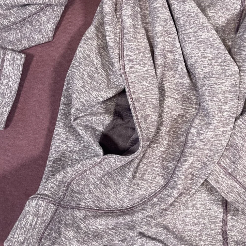 Lululemon Rulu Rally Wrap in Heathered Graphite Purple - size 4 - Picture 6 of 7